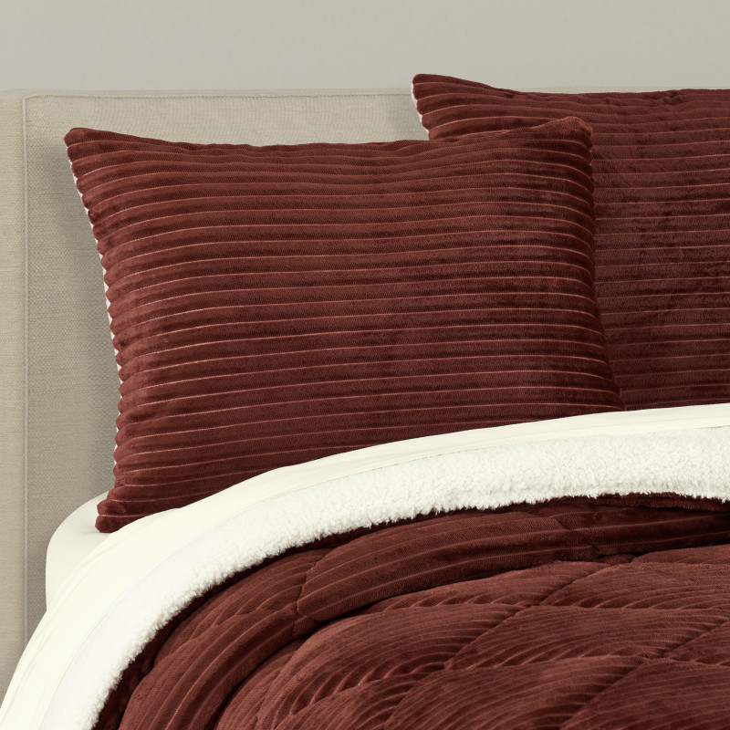 Brick Full/Queen 3Pc. Comforter Set