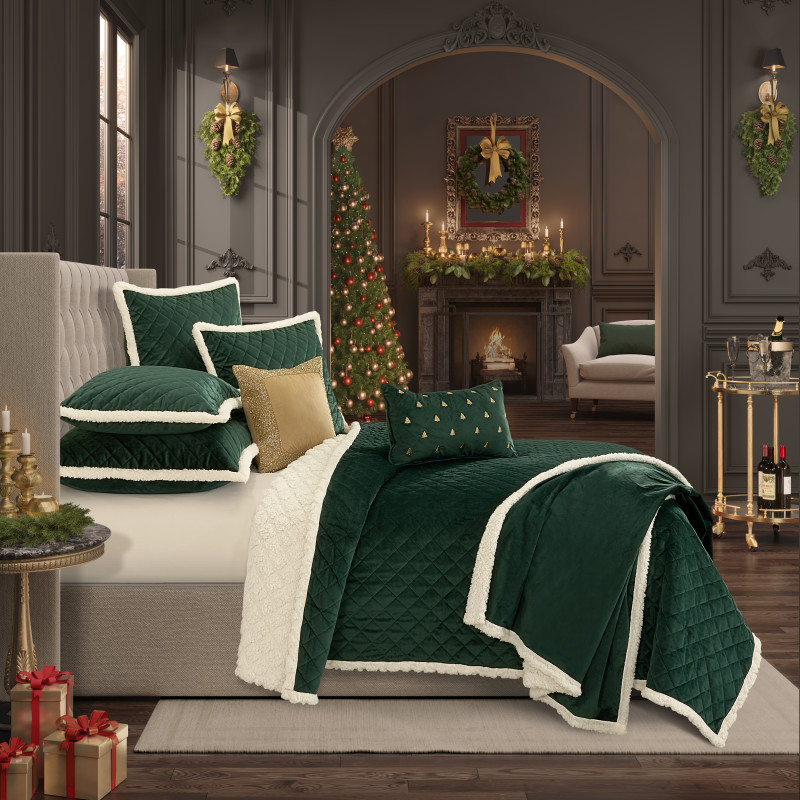 Evergreen Full/Queen 3Pc. Quilt Set