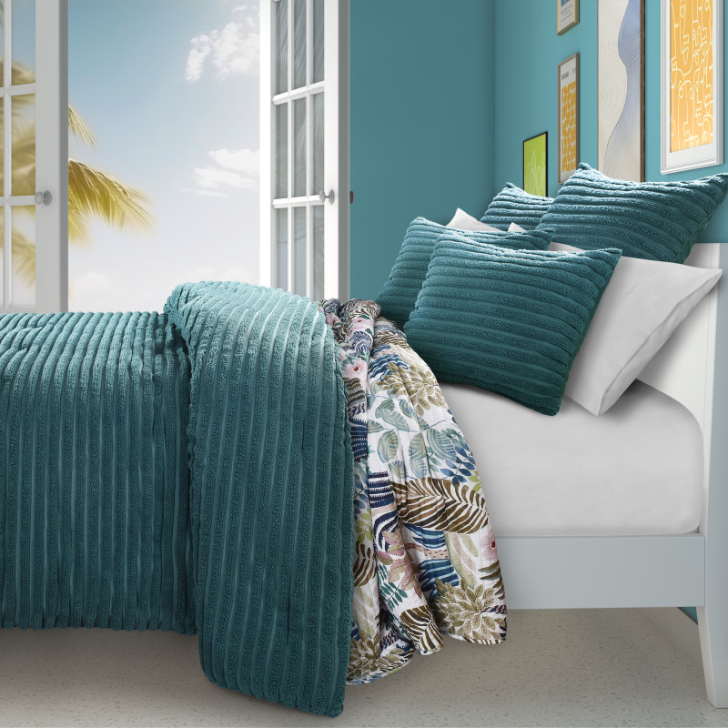 Teal Twin/Twin Xl 2Pc. Comforter Set