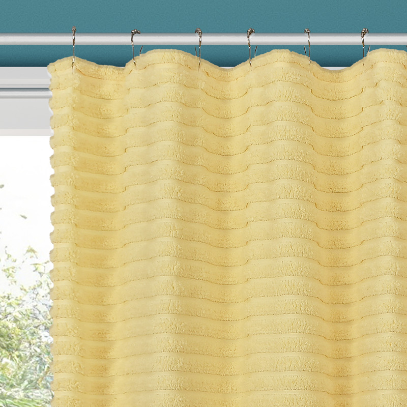 Yellow Shower Curtain