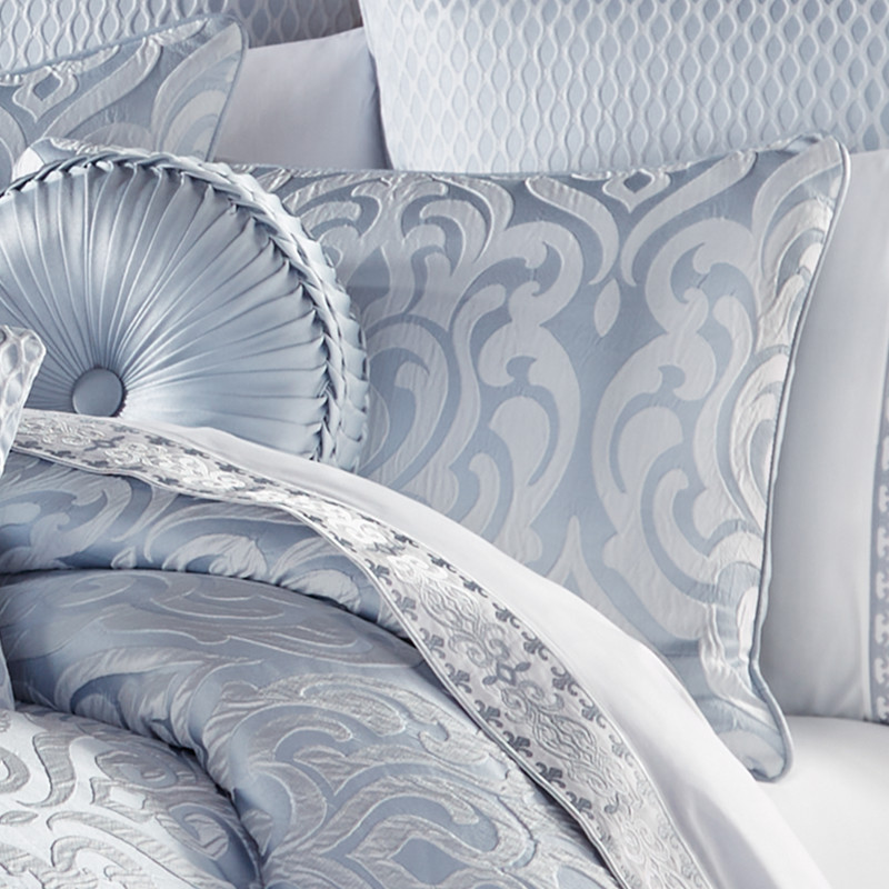 Powder Blue Queen 4Pc. Comforter Set
