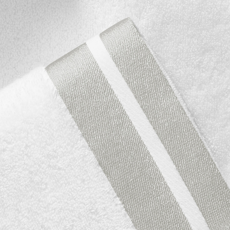 Silver Bath Towel