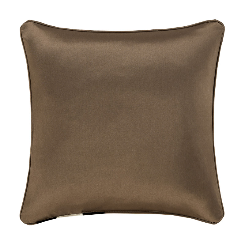 Mocha 20inch Square Decorative Throw Pillow