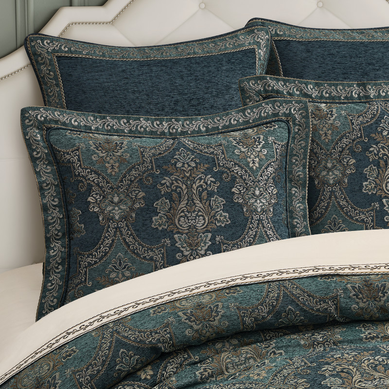 Teal Queen 4Pc. Comforter Set