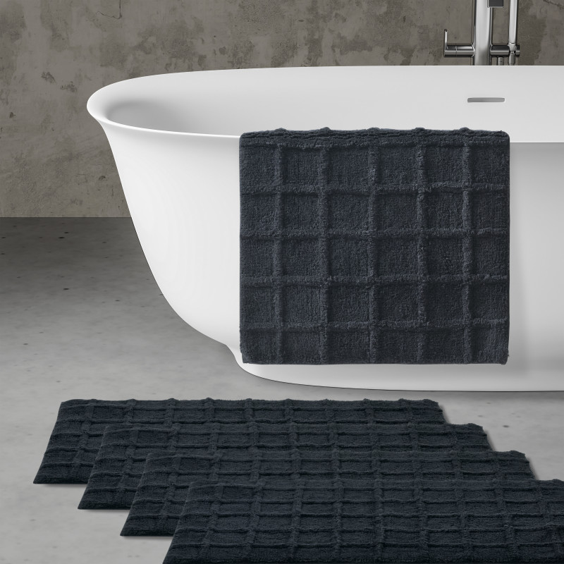 Navy Bath Rug