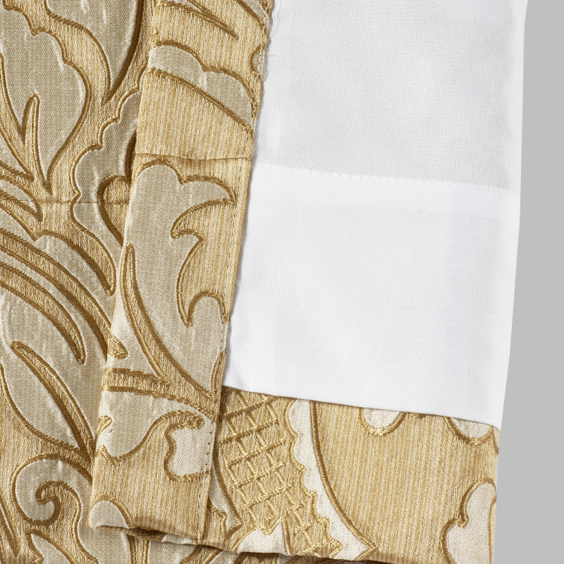 Gold 84inch Window Panel Pair