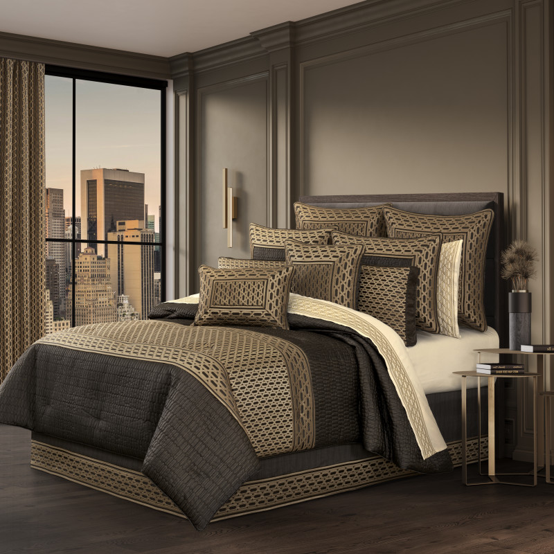 Bronze Full/Queen 3Pc. Comforter Set