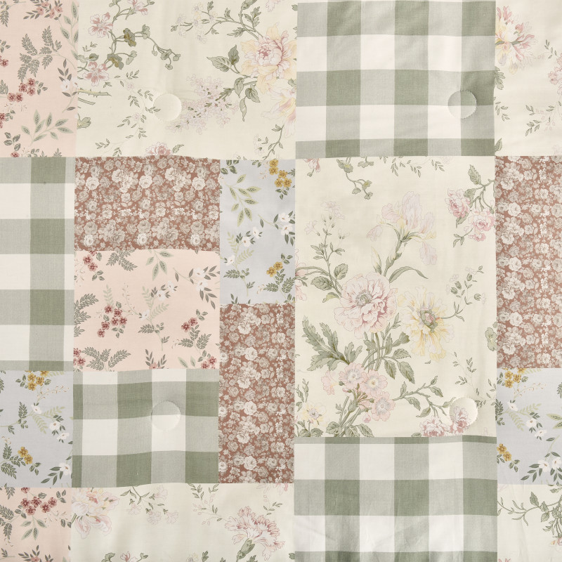 Dusty Rose Full/Queen 3Pc. Comforter Set