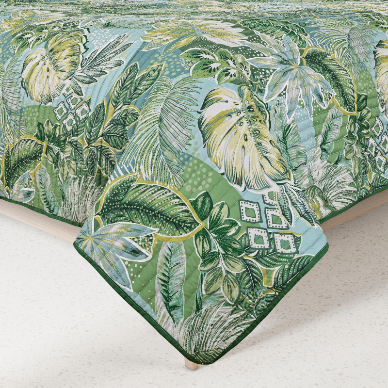 Teal Twin/Twin Xl 2Pc. Quilt Set