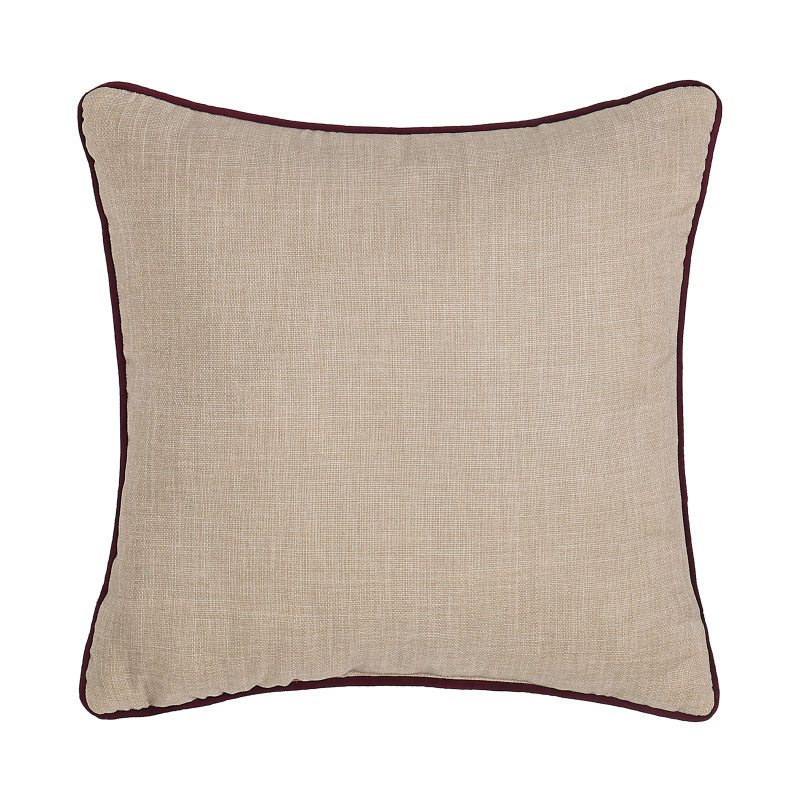 Red 20inch Square Decorative Throw Pillow