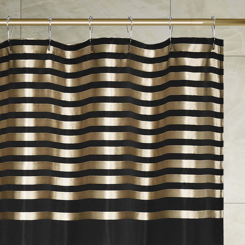 Black Shower Curtain