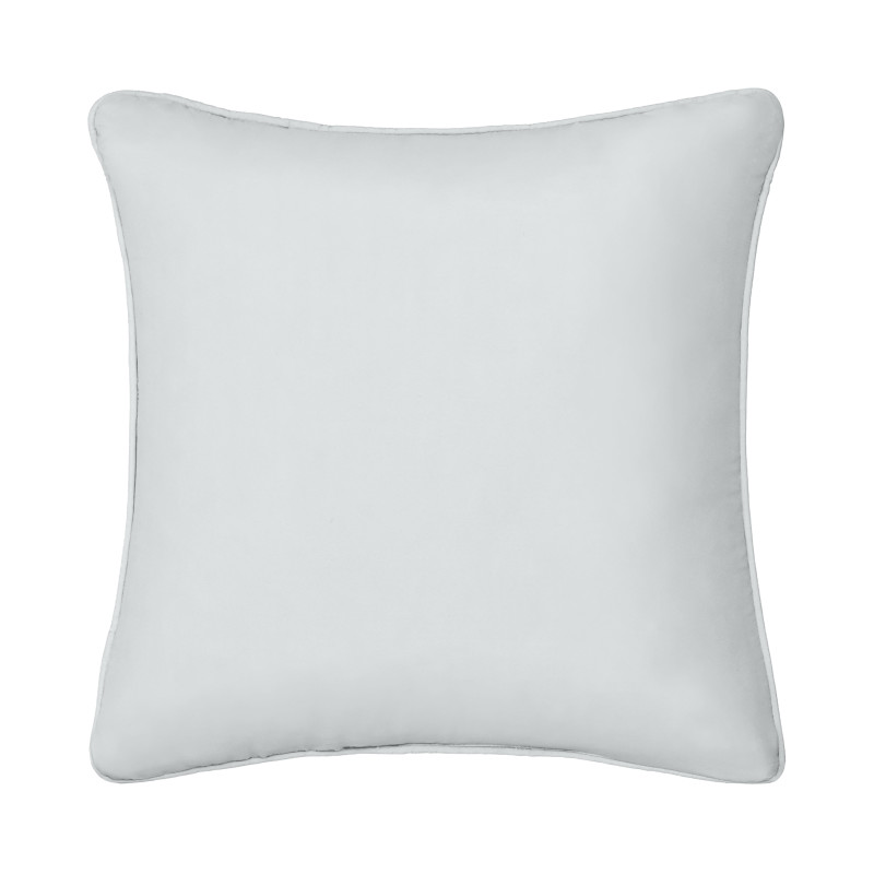 Blue 18inch Square Quilted Decorative Throw Pillow
