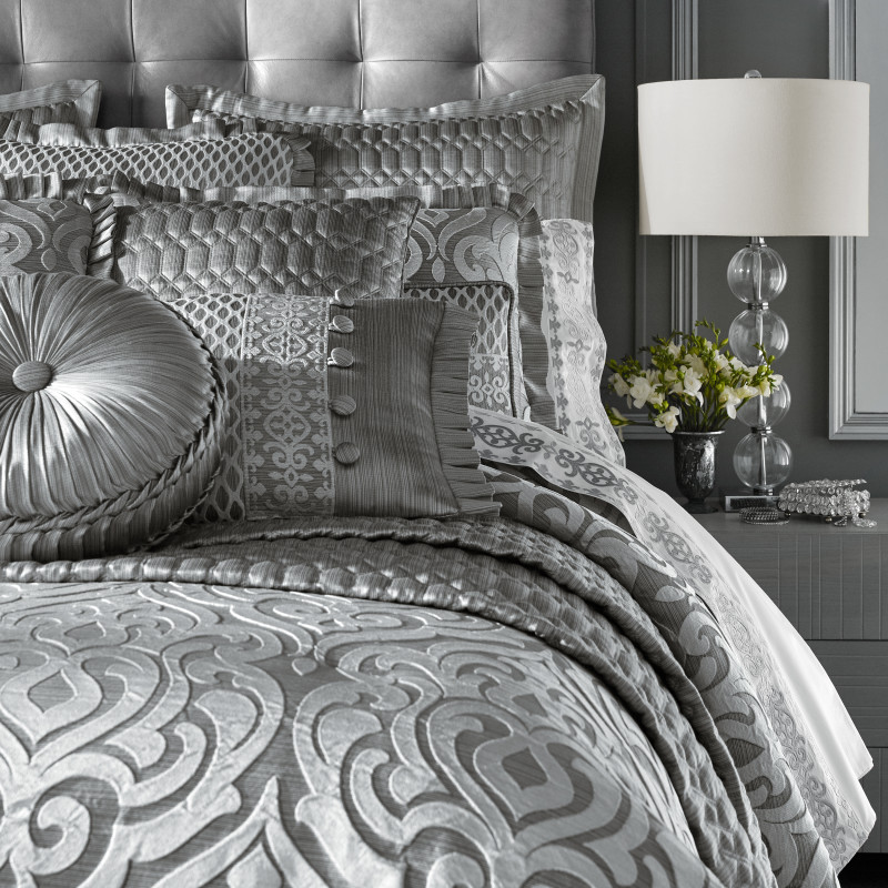 Silver California King 4Pc. Comforter Set
