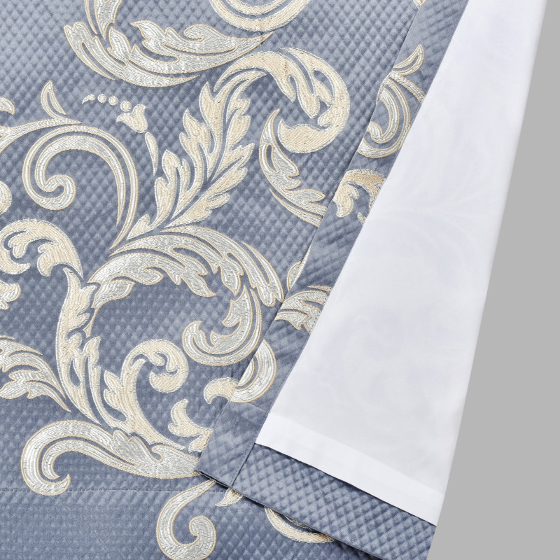 Powder Blue 95inch Window Panel Pair