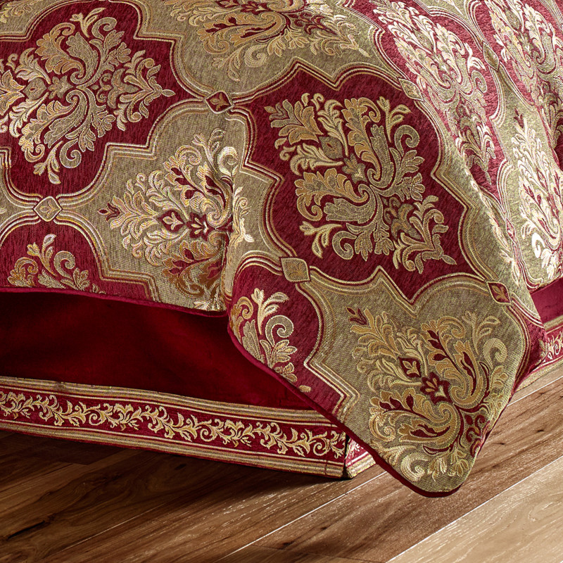 Crimson California King 4Pc. Comforter Set