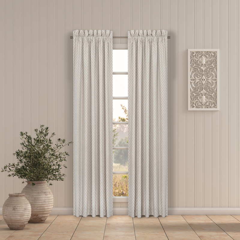 Linen 84inch Window Panel Pair