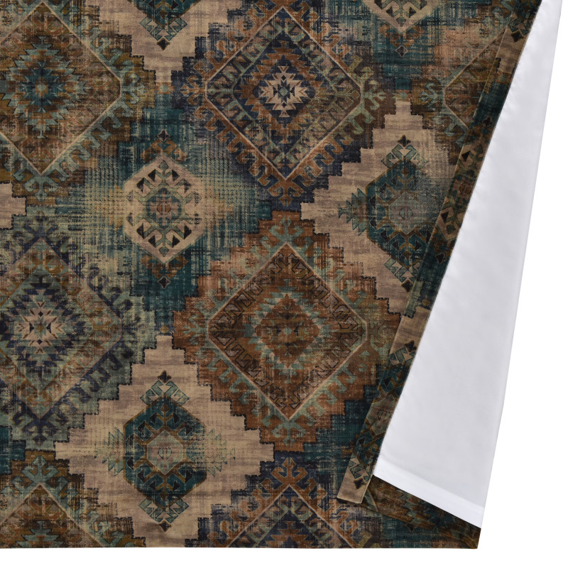 Teal 84inch Window Panel Pair