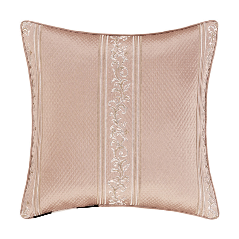 Blush 20inch Square Decorative Throw Pillow