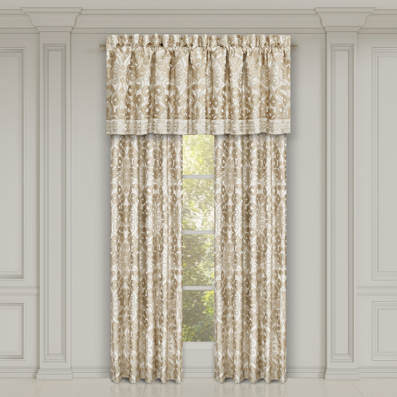Gold 84inch Window Panel Pair