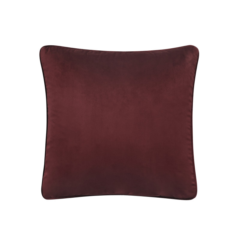 Crimson 20inch Square Decorative Throw Pillow