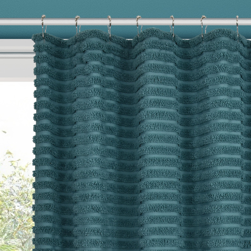 Teal Shower Curtain