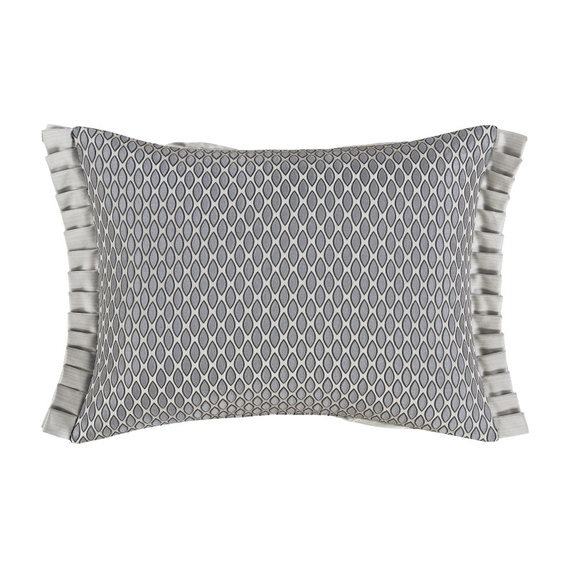 Pewter Boudoir Decorative Throw Pillow