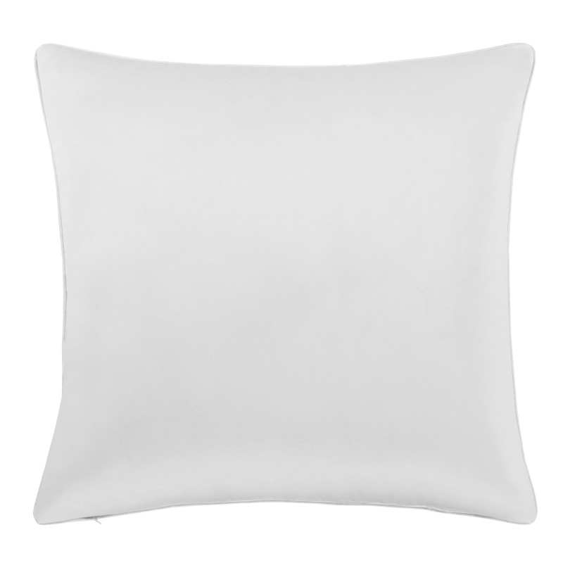 White 20inch Square Decorative Throw Pillow
