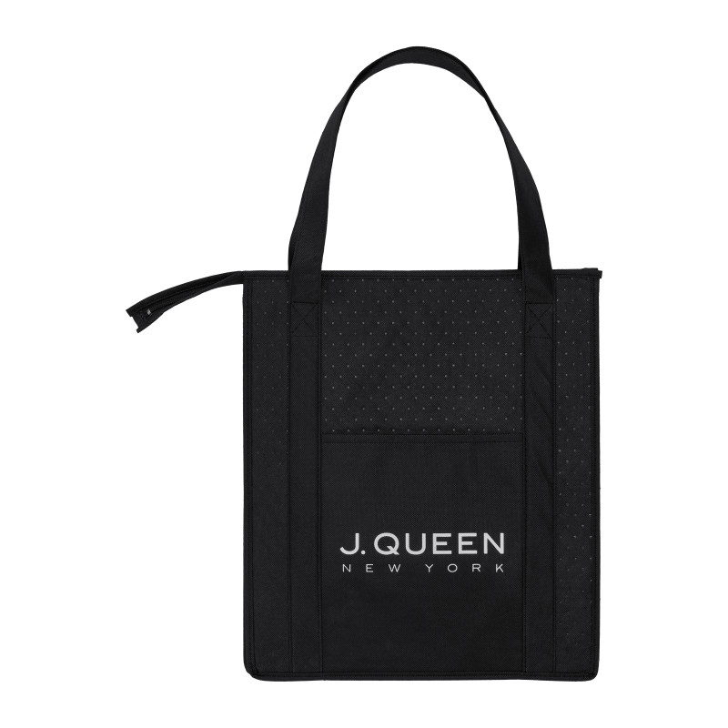 Black Insulated Tote Bag