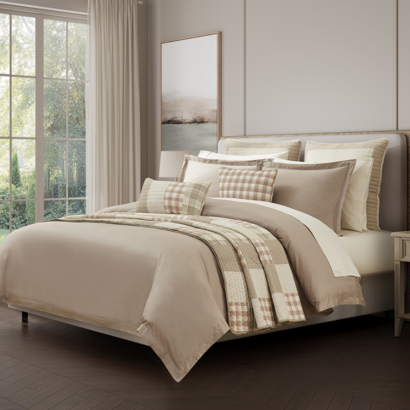 Almond Full/Queen Duvet Cover 3Pc. Set