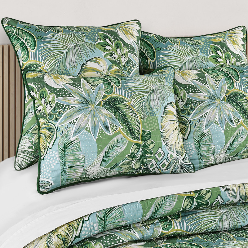 Teal Twin/Twin Xl 2Pc. Quilt Set