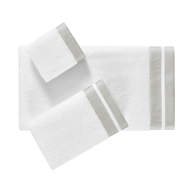 Silver Bath Towel