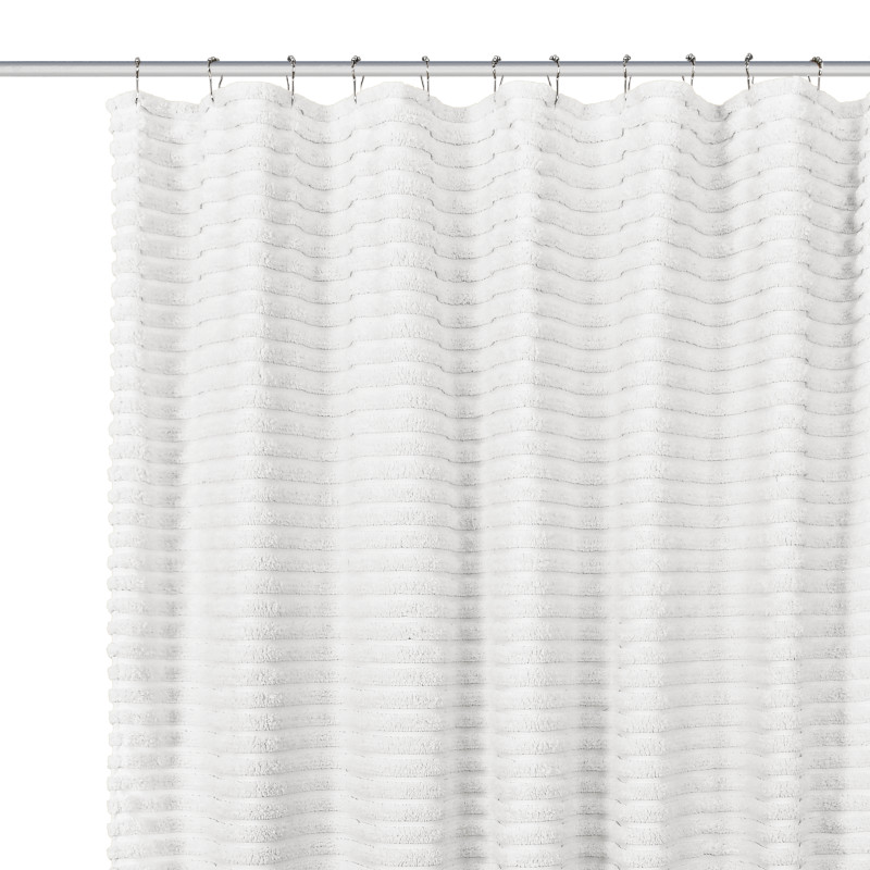 White Shower Curtain