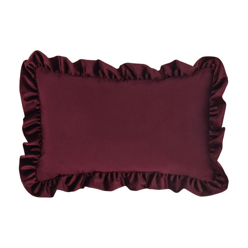 Red Boudoir Decorative Throw Pillow