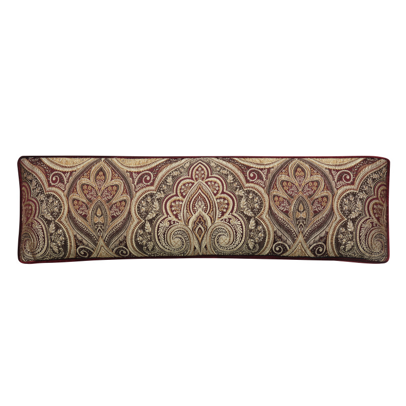 Crimson Bolster Decorative Throw Pillow