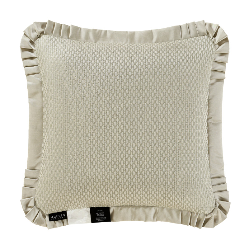 Aqua 20inch Square Decorative Throw Pillow