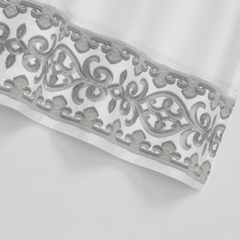 Silver California King 4Pc. Sheet Set