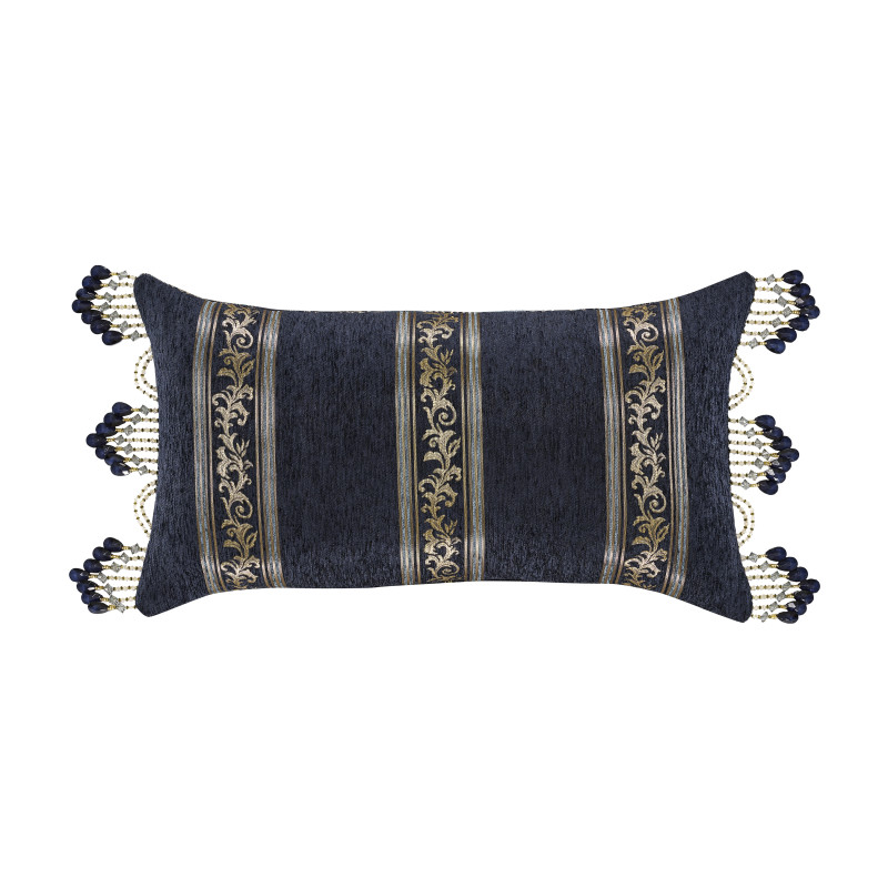Indigo Boudoir Decorative Throw Pillow