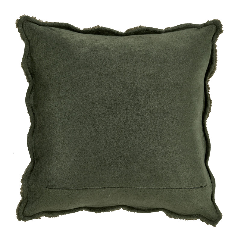 Evergreen 18inch Square Quilted Decorative Throw Pillow