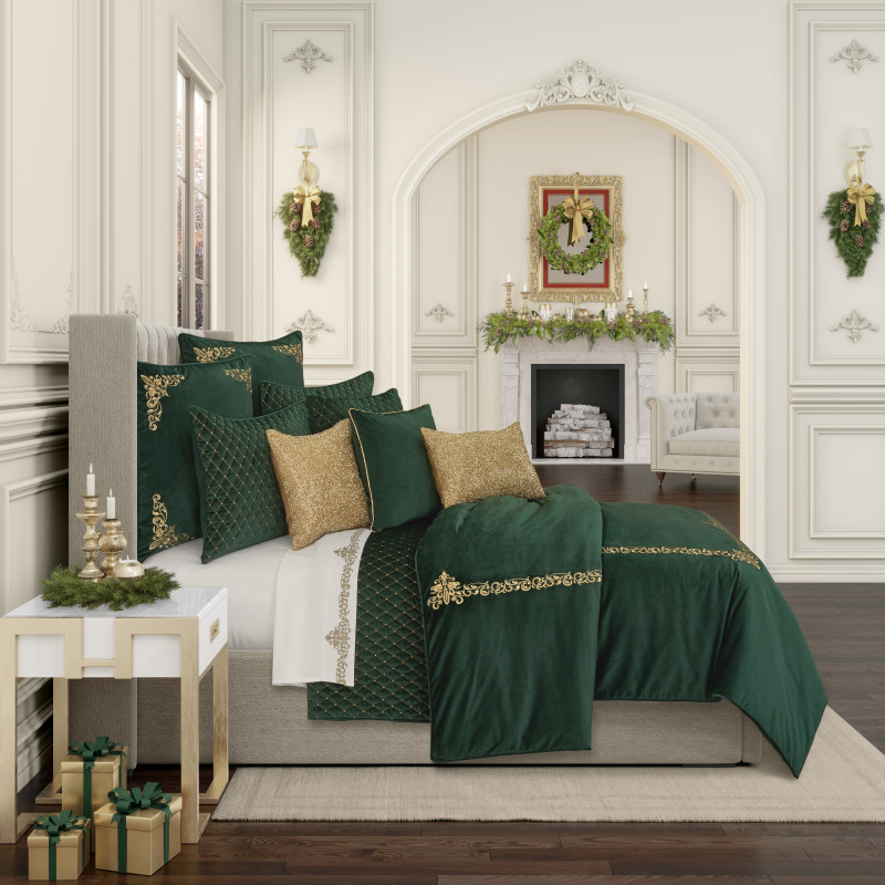 Evergreen Full/Queen Duvet Cover 3Pc. Set