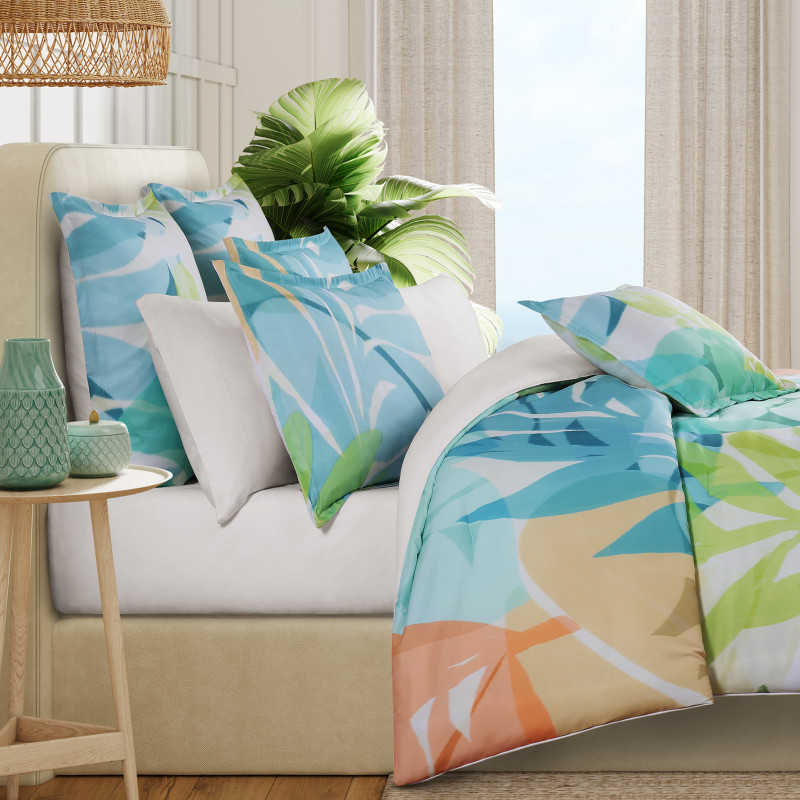 Green Euro Sham