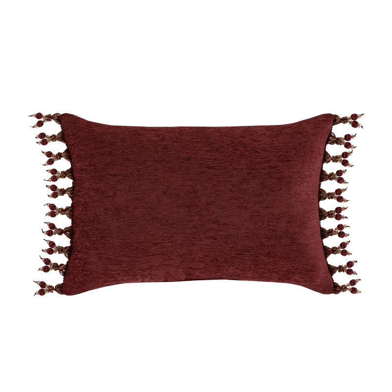 Red Boudoir Decorative Throw Pillow
