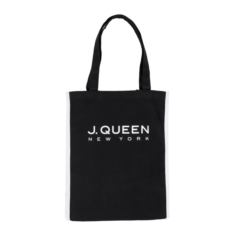 Black Woven Tote Bag