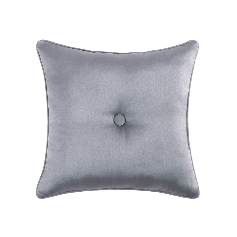 Powder Blue 18inch Square Decorative Throw Pillow
