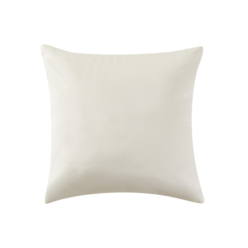 Winter White 18inch Square Decorative Throw Pillow