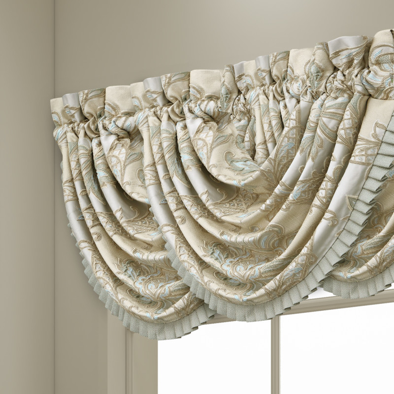 Sage Window Waterfall Valance
