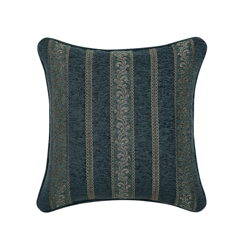 Teal 20inch Square Decorative Throw Pillow