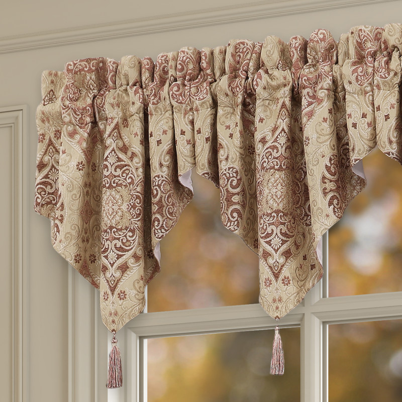 Terracotta Window Ascot Valance