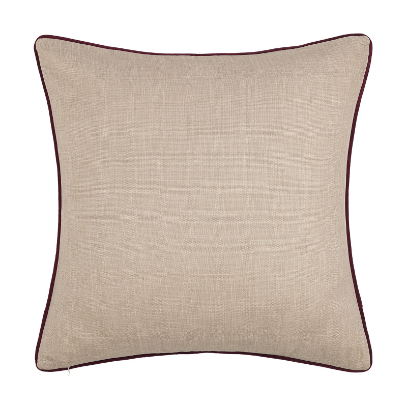 Red Euro Sham