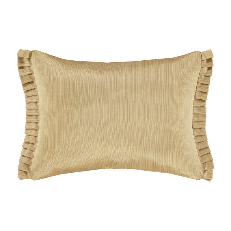 Gold Boudoir Decorative Throw Pillow