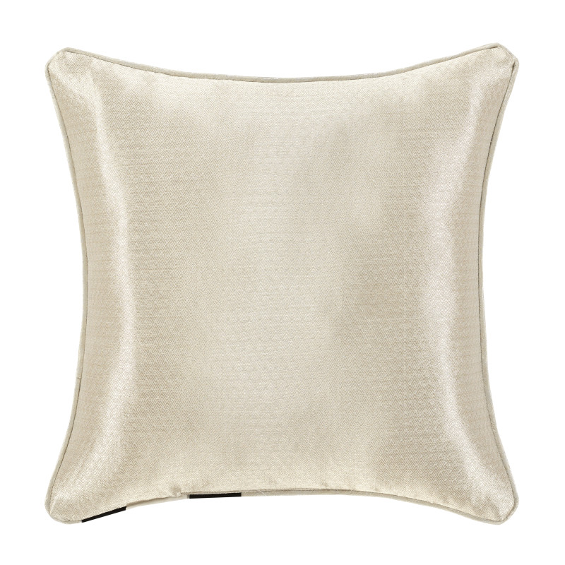 Champagne 20inch Square Decorative Throw Pillow